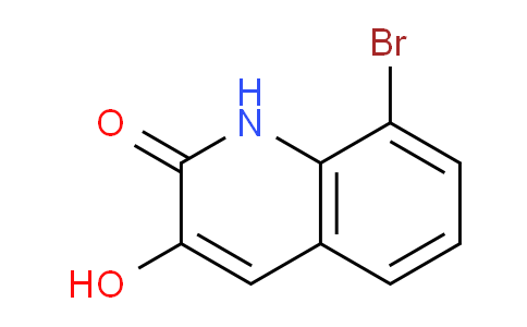 CAS No. 1379326-91-6, 8-Bromo-3-hydroxyquinolin-2(1H)-one