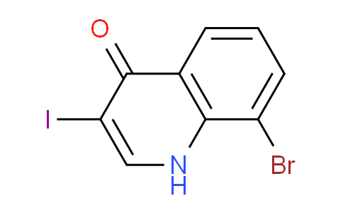 CAS No. 1395493-03-4, 8-Bromo-3-iodoquinolin-4(1H)-one