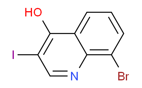 CAS No. 1395493-22-7, 8-Bromo-3-iodoquinolin-4-ol