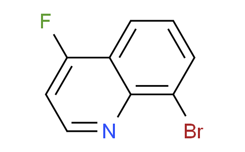 CAS No. 1956365-01-7, 8-Bromo-4-fluoroquinoline