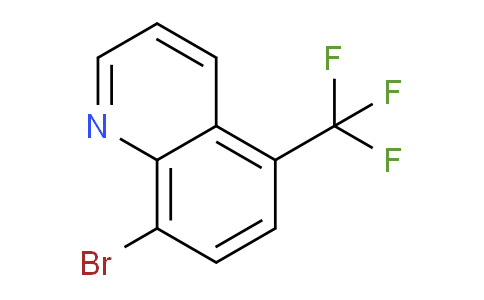 CAS No. 917251-92-4, 8-Bromo-5-(trifluoromethyl)quinoline