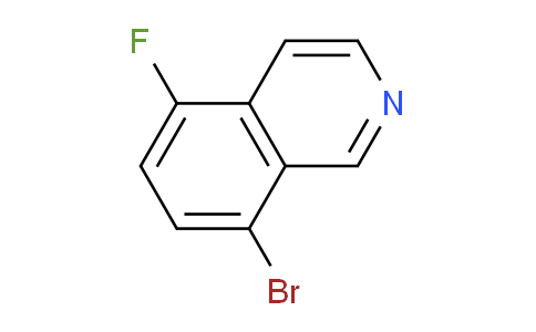 CAS No. 1378874-27-1, 8-Bromo-5-fluoroisoquinoline