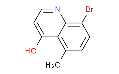 CAS No. 1388062-58-5, 8-Bromo-5-methylquinolin-4-ol