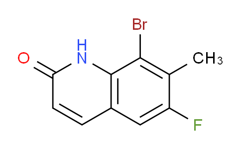 CAS No. 1420794-60-0, 8-Bromo-6-fluoro-7-methylquinolin-2(1H)-one