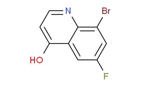 CAS No. 1019016-29-5, 8-Bromo-6-fluoroquinolin-4-ol