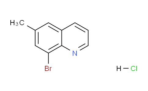 CAS No. 1255574-68-5, 8-Bromo-6-methylquinoline hydrochloride