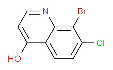 CAS No. 1701817-32-4, 8-Bromo-7-chloroquinolin-4-ol