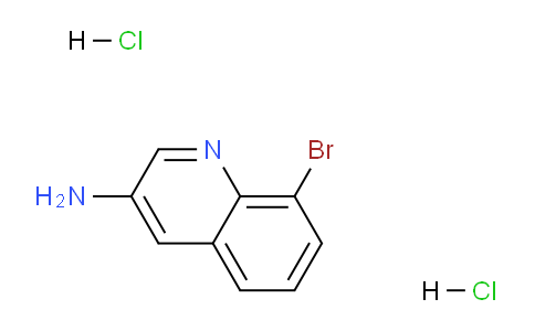 CAS No. 1266226-20-3, 8-Bromoquinolin-3-amine dihydrochloride