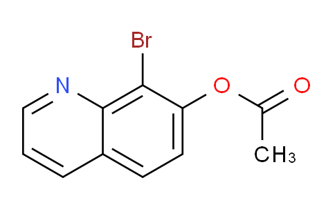 CAS No. 1210057-49-0, 8-Bromoquinolin-7-yl acetate
