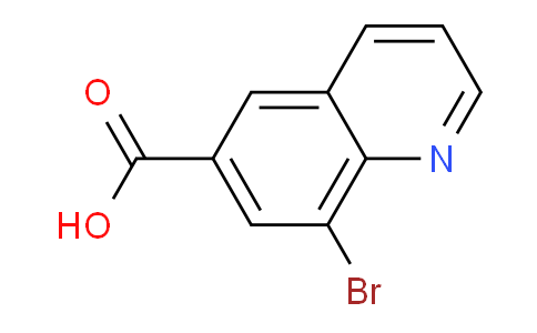 CAS No. 791632-21-8, 8-Bromoquinoline-6-carboxylic acid