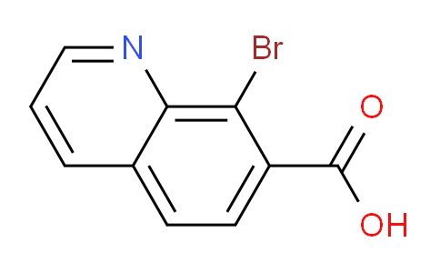CAS No. 1312134-45-4, 8-Bromoquinoline-7-carboxylic acid