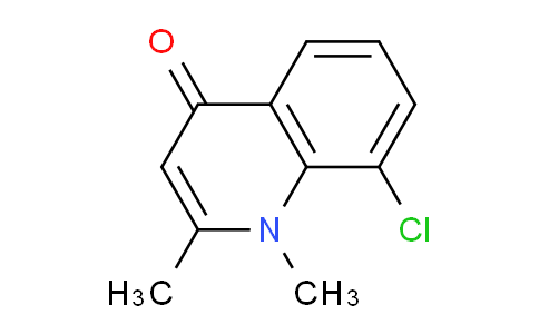 CAS No. 1210173-89-9, 8-Chloro-1,2-dimethylquinolin-4(1H)-one