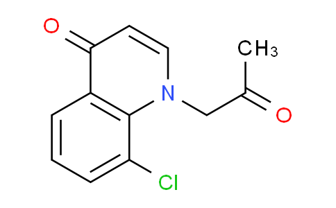 CAS No. 1208463-36-8, 8-Chloro-1-(2-oxopropyl)quinolin-4(1H)-one