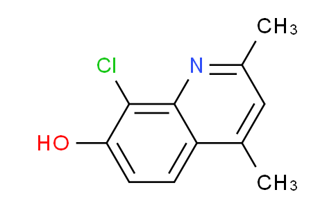 CAS No. 1378260-66-2, 8-Chloro-2,4-dimethylquinolin-7-ol