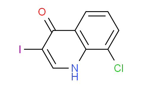 CAS No. 1330750-92-9, 8-Chloro-3-iodoquinolin-4(1H)-one