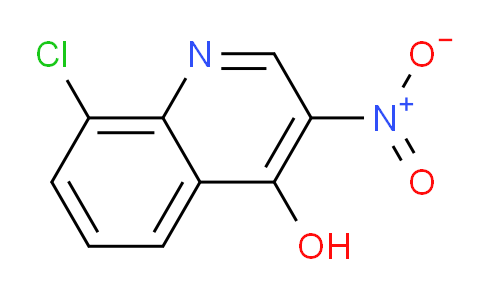 CAS No. 943736-62-7, 8-Chloro-3-nitroquinolin-4-ol
