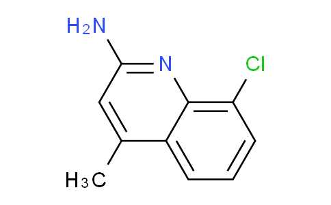 CAS No. 1307239-76-4, 8-Chloro-4-methylquinolin-2-amine