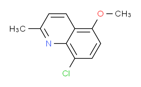 CAS No. 420786-79-4, 8-Chloro-5-methoxy-2-methylquinoline