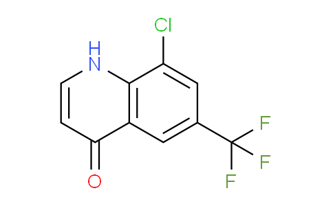 CAS No. 1065092-49-0, 8-Chloro-6-(trifluoromethyl)quinolin-4(1H)-one