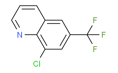 CAS No. 1215206-39-5, 8-Chloro-6-(trifluoromethyl)quinoline