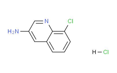 CAS No. 1207187-33-4, 8-Chloroquinolin-3-amine hydrochloride