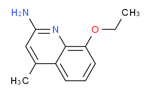 CAS No. 1307239-67-3, 8-Ethoxy-4-methylquinolin-2-amine
