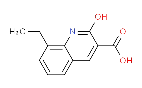 CAS No. 436087-29-5, 8-Ethyl-2-hydroxyquinoline-3-carboxylic acid