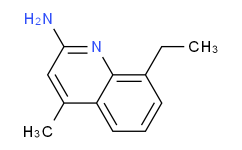 CAS No. 1307237-73-5, 8-Ethyl-4-methylquinolin-2-amine