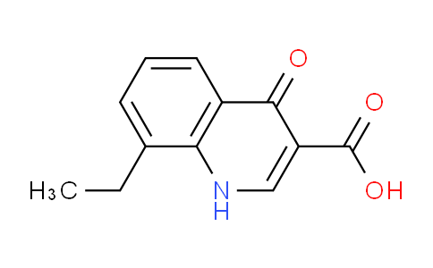 CAS No. 170648-67-6, 8-Ethyl-4-oxo-1,4-dihydroquinoline-3-carboxylic acid