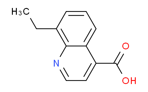 CAS No. 1502573-44-5, 8-Ethylquinoline-4-carboxylic acid