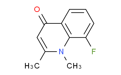 CAS No. 1211010-28-4, 8-Fluoro-1,2-dimethylquinolin-4(1H)-one