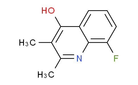 CAS No. 1178204-81-3, 8-Fluoro-2,3-dimethylquinolin-4-ol