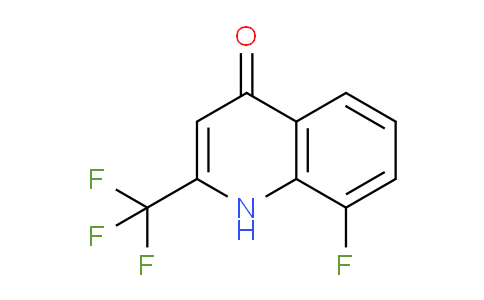 CAS No. 587885-86-7, 8-Fluoro-2-(trifluoromethyl)quinolin-4(1H)-one