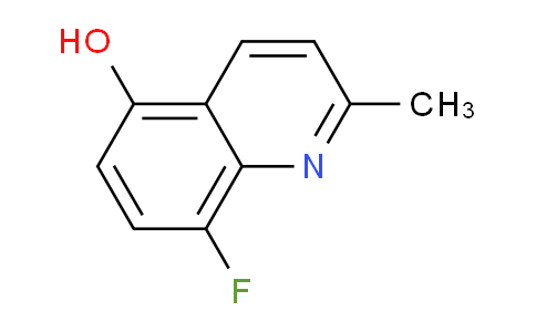 CAS No. 420786-80-7, 8-Fluoro-2-methylquinolin-5-ol