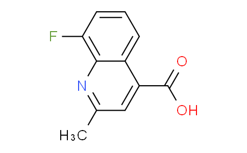 CAS No. 288151-68-8, 8-Fluoro-2-methylquinoline-4-carboxylic acid
