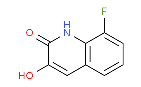 CAS No. 1159706-28-1, 8-Fluoro-3-hydroxyquinolin-2(1H)-one