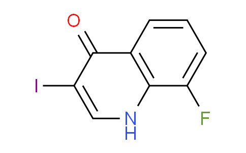CAS No. 1330753-40-6, 8-Fluoro-3-iodoquinolin-4(1H)-one