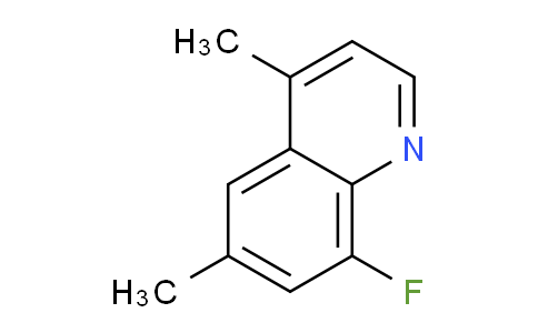 CAS No. 1420791-73-6, 8-Fluoro-4,6-dimethylquinoline