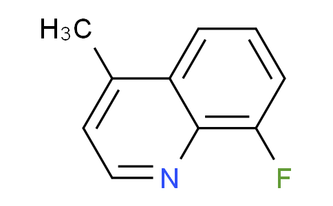 CAS No. 31698-56-3, 8-Fluoro-4-methylquinoline