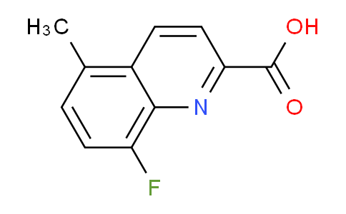 CAS No. 1420793-89-0, 8-Fluoro-5-methylquinoline-2-carboxylic acid