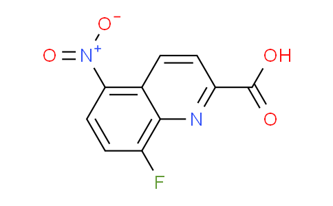 CAS No. 1420791-58-7, 8-Fluoro-5-nitroquinoline-2-carboxylic acid