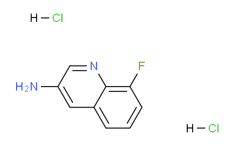 CAS No. 1266226-18-9, 8-Fluoroquinolin-3-amine dihydrochloride