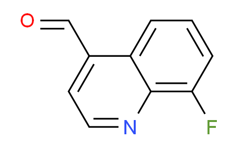 CAS No. 496792-30-4, 8-Fluoroquinoline-4-carbaldehyde