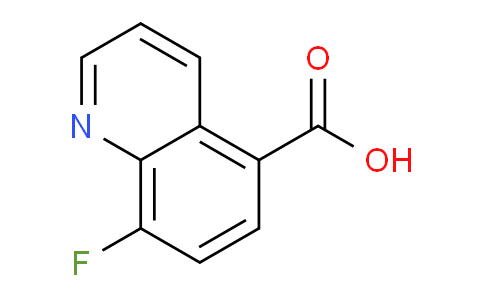 CAS No. 204782-93-4, 8-Fluoroquinoline-5-carboxylic acid