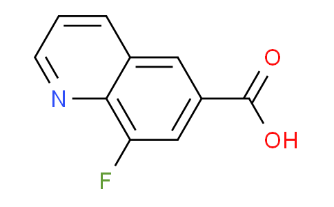 CAS No. 1061650-25-6, 8-Fluoroquinoline-6-carboxylic acid