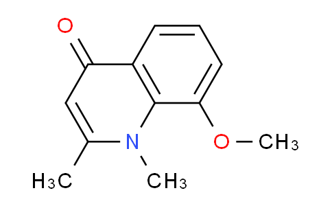 CAS No. 1209256-13-2, 8-Methoxy-1,2-dimethylquinolin-4(1H)-one