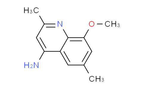 CAS No. 1315344-70-7, 8-Methoxy-2,6-dimethylquinolin-4-amine