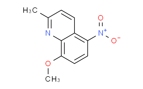 CAS No. 857495-64-8, 8-Methoxy-2-methyl-5-nitroquinoline