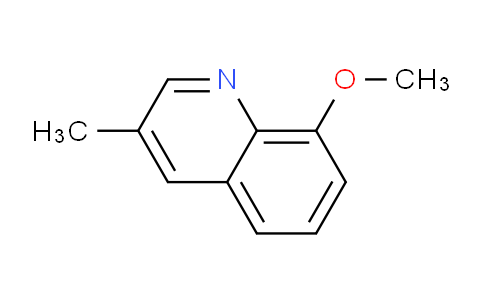 CAS No. 112955-06-3, 8-Methoxy-3-methylquinoline