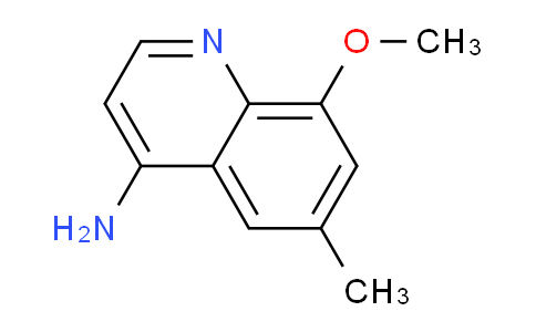 CAS No. 1315344-56-9, 8-Methoxy-6-methylquinolin-4-amine